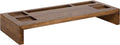 Black Wood Monitor Riser Desk Organizer, Pack of 2 A81334