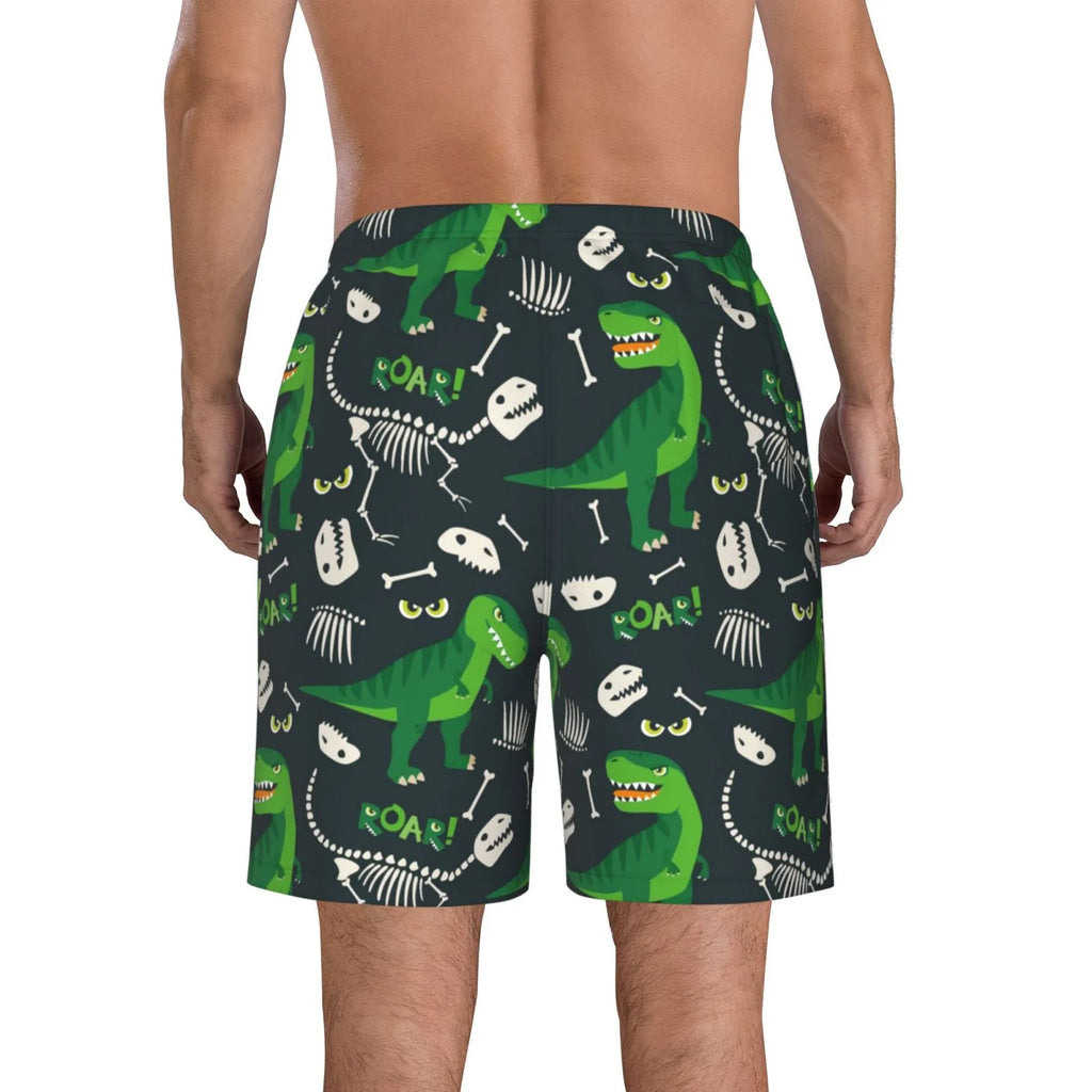 Men'S Casual Summer Beach Shorts With Pockets-Xx-Large T5679