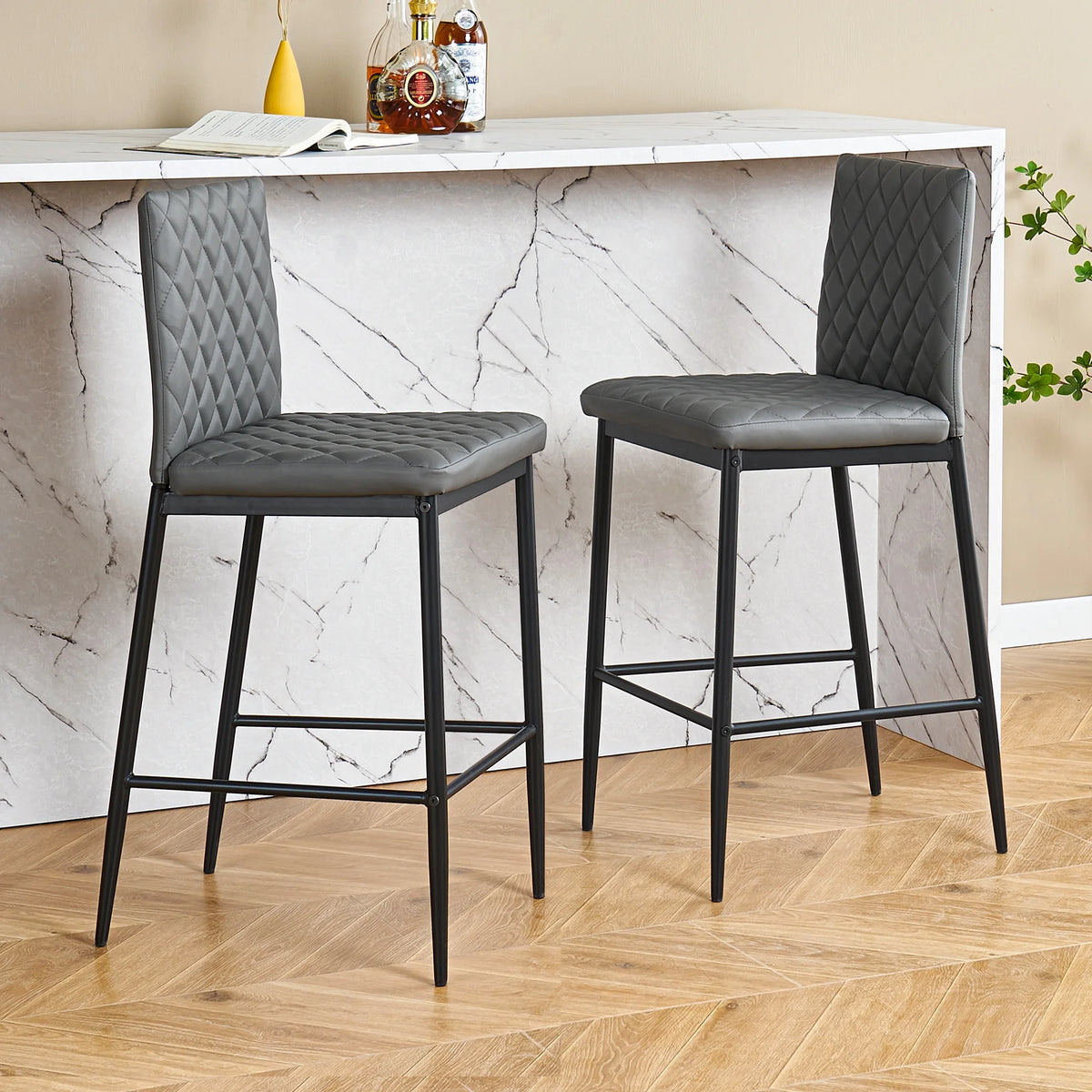 Bar Chairs, Set of 2 F38651