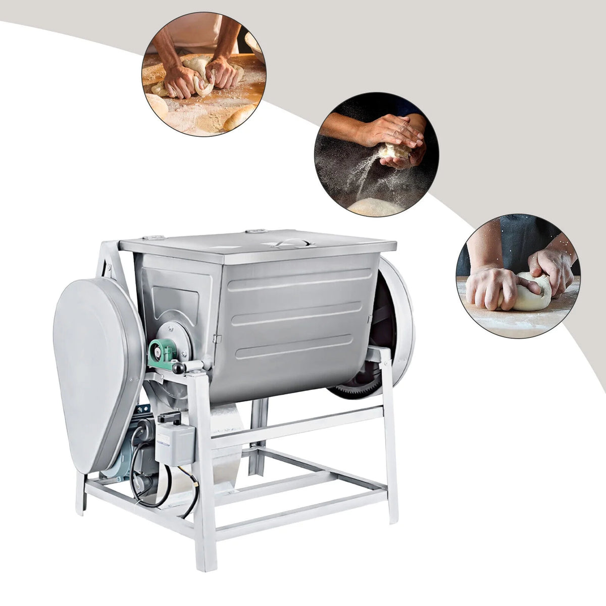 30 QT 15KG Commercial Electric Dough Mixer Machine Y244