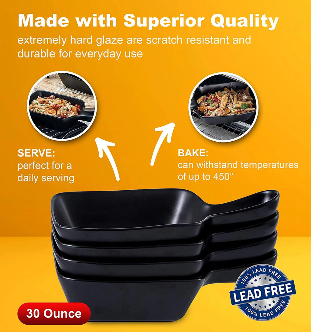 30 Ounce Set Of 4 Stackable Soup Bowls R2407