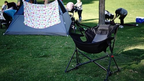 Hammock Chair with Cup Holder and Side Pocket A7896