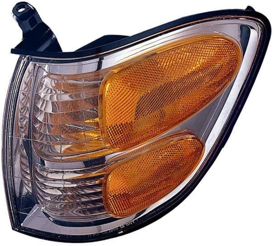 Passenger Side Signal Light Assembly for Toyota Sequoia 2001 2002 2003 2004 Pack of 2 I274