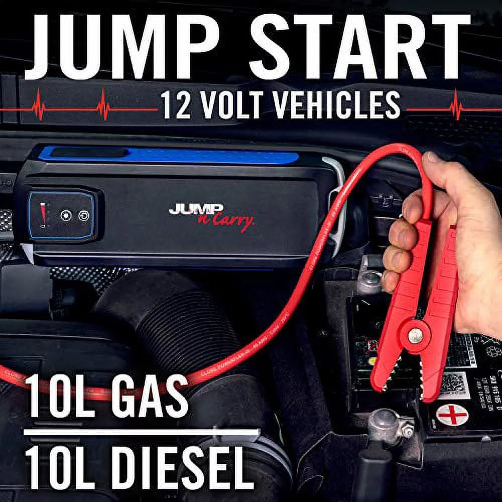 12V Lithium Jump Starter with 2 USB Ports W522571