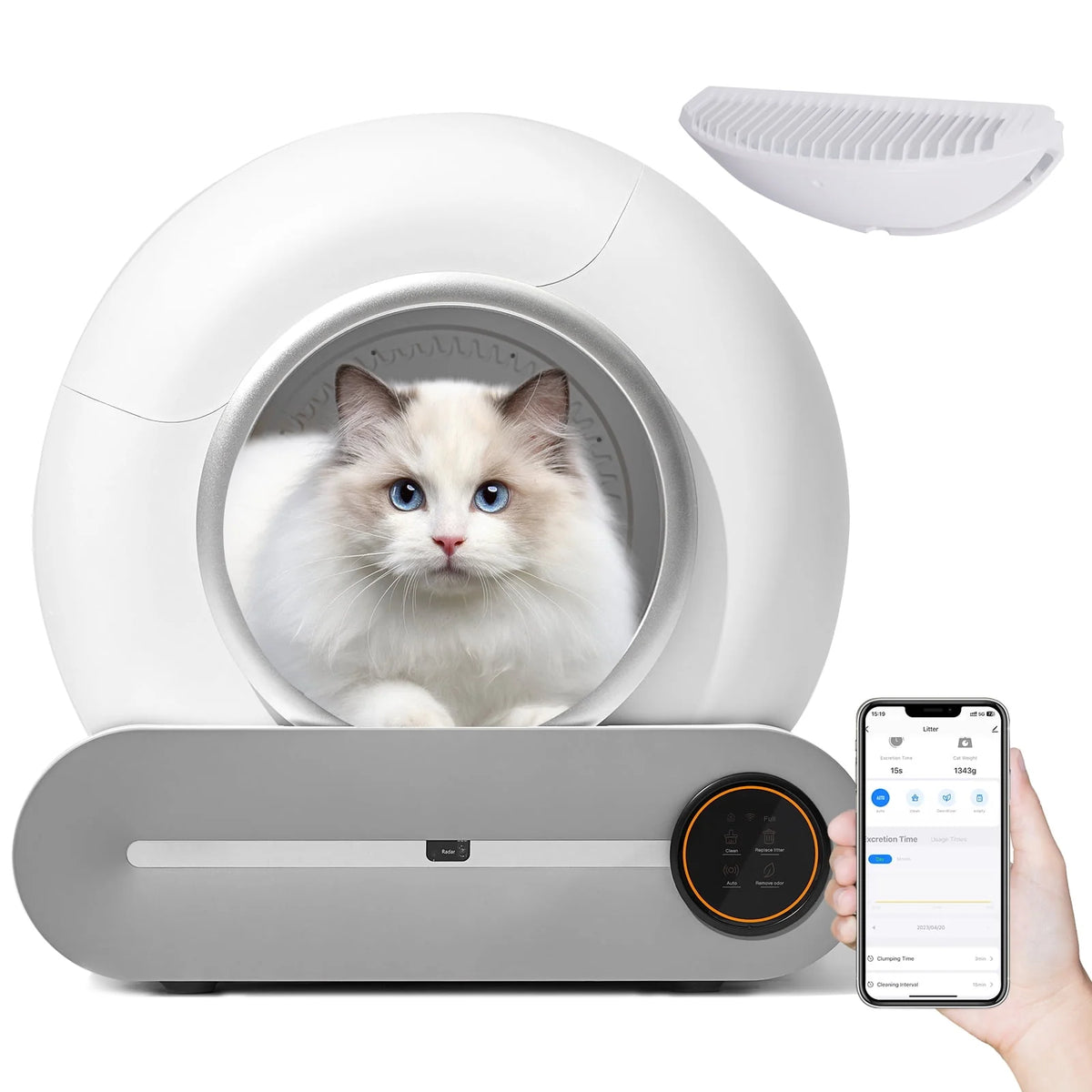 Automatic Self Cleaning Cat Litter Box S6212