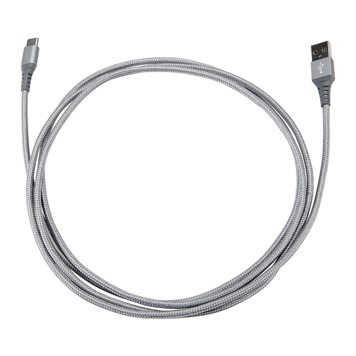 6 ft. USB to USB-C Braided Charging Cable M3754