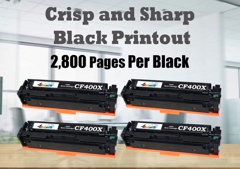 4x Black Toner Cartridge V482243