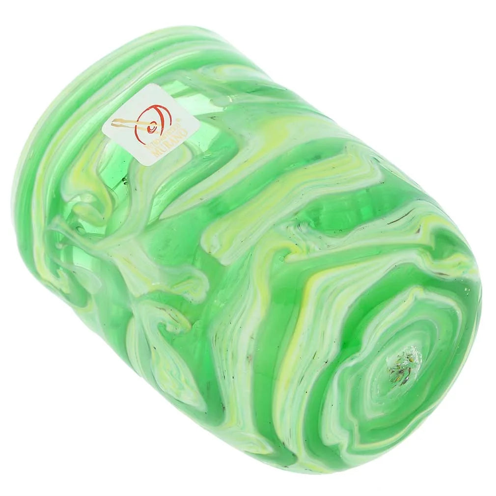 Green Murano Glass Tumbler W970708