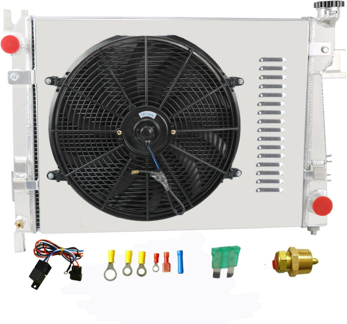 Aluminum Radiator 3 Row J588