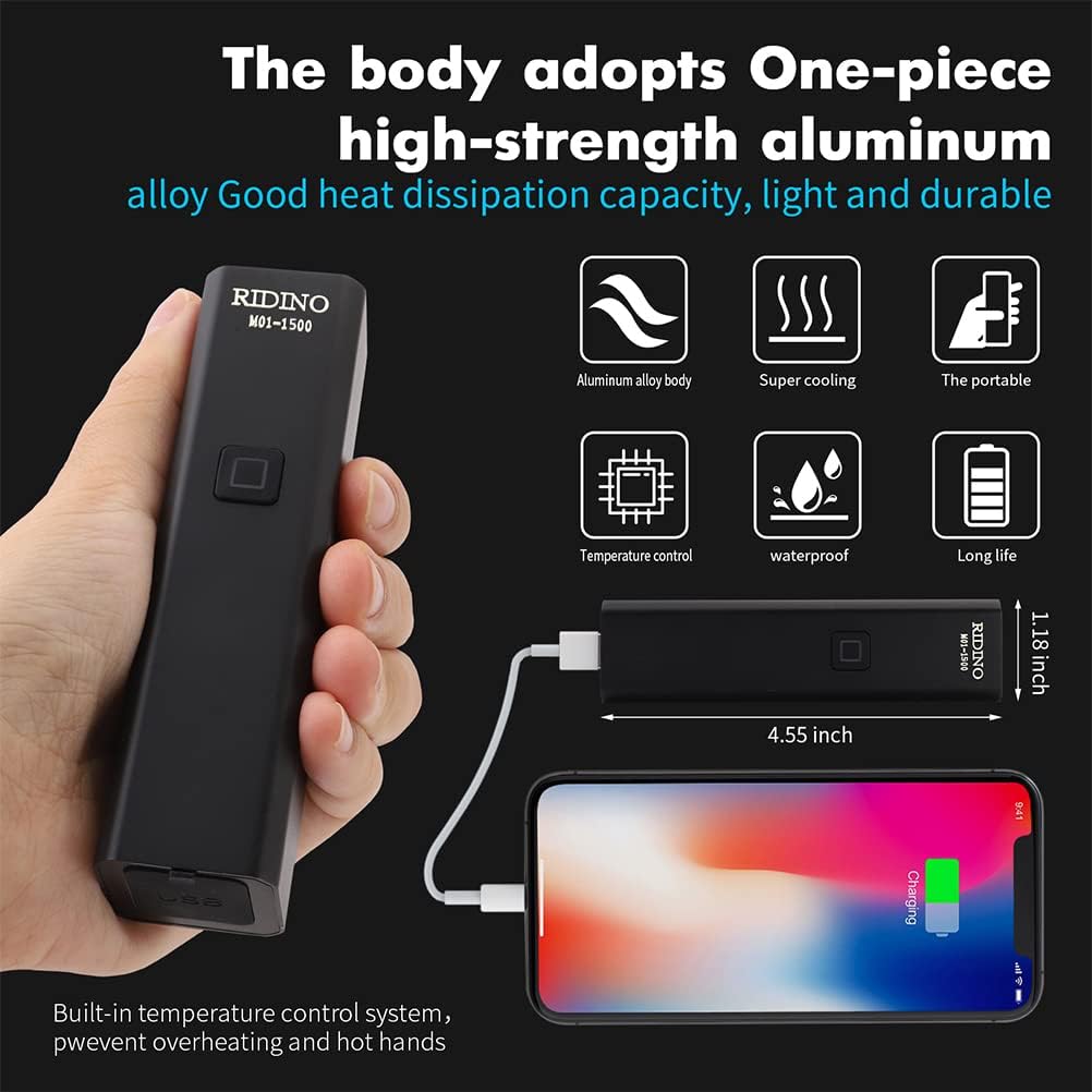 Bike Lights Front and Back USB Rechargeable Waterproof Pack of 2 U591814