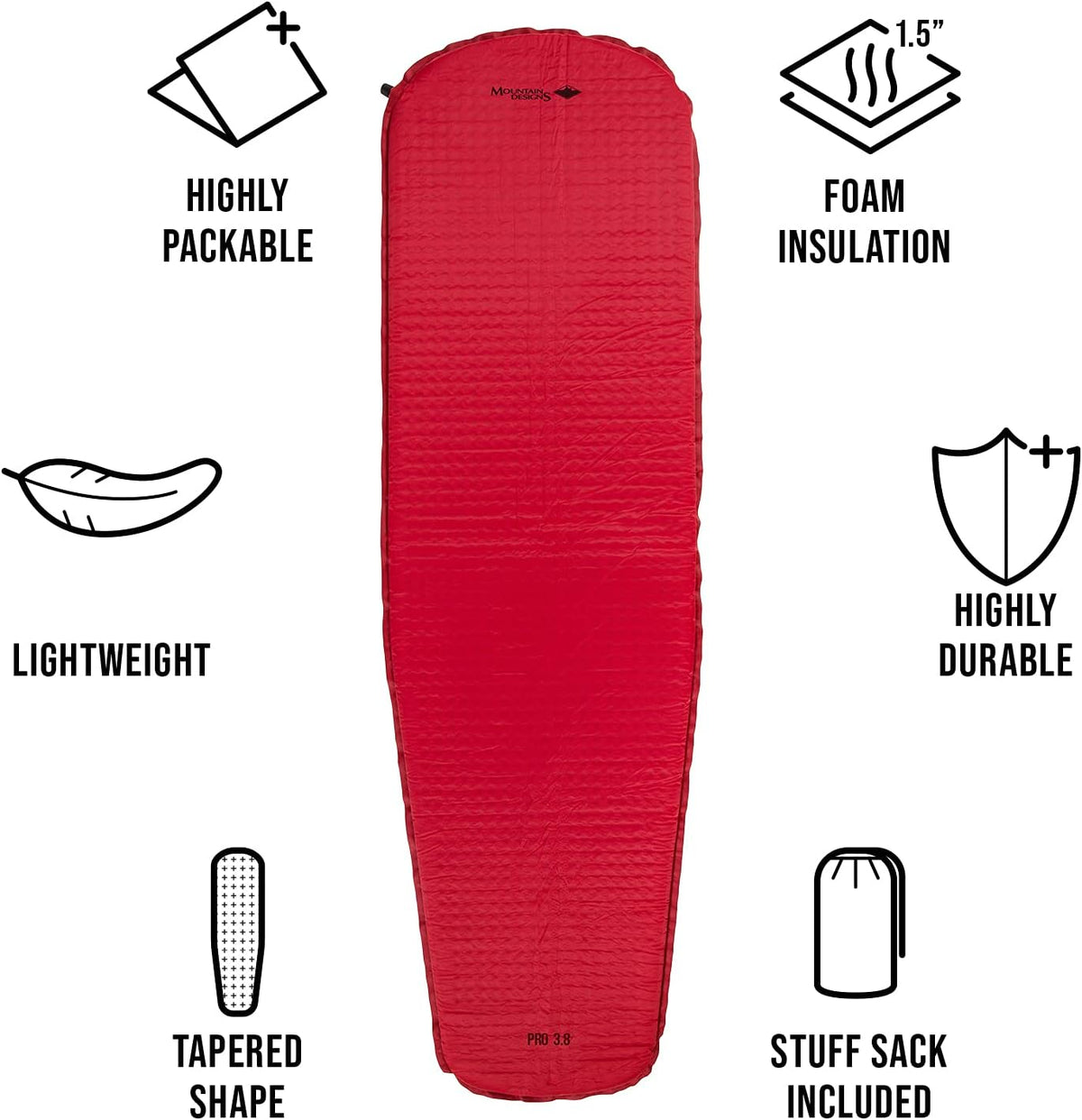 Self Inflating Sleeping Pad A851