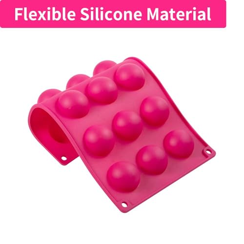 3 Pack Silicone Round Sphere Baking Mold O33003