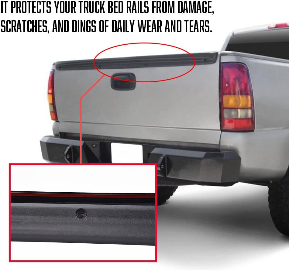 Tailgate Molding Cap for Chevy Silverado GMC Sierra R104058