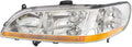 Honda Accord Headlight 1998 1999 2000 Driver Side Coupe Sedan M235