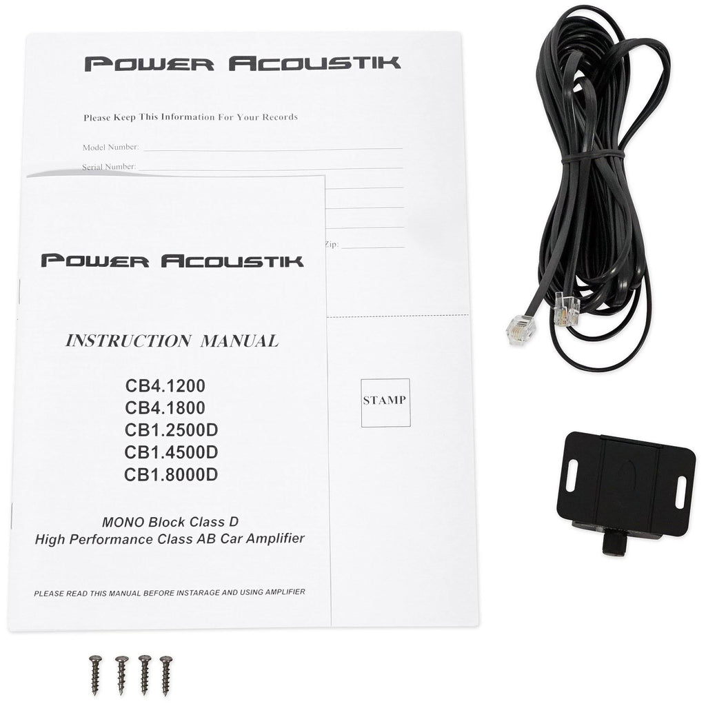 Class D Mono Car Amplifier Y725
