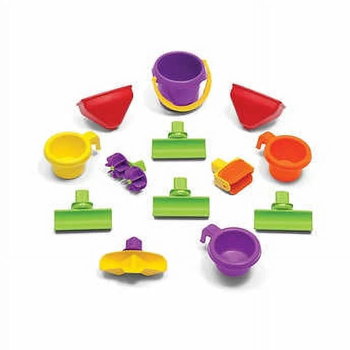 Blue Plastic Water Table with 13-piece Playset R32375