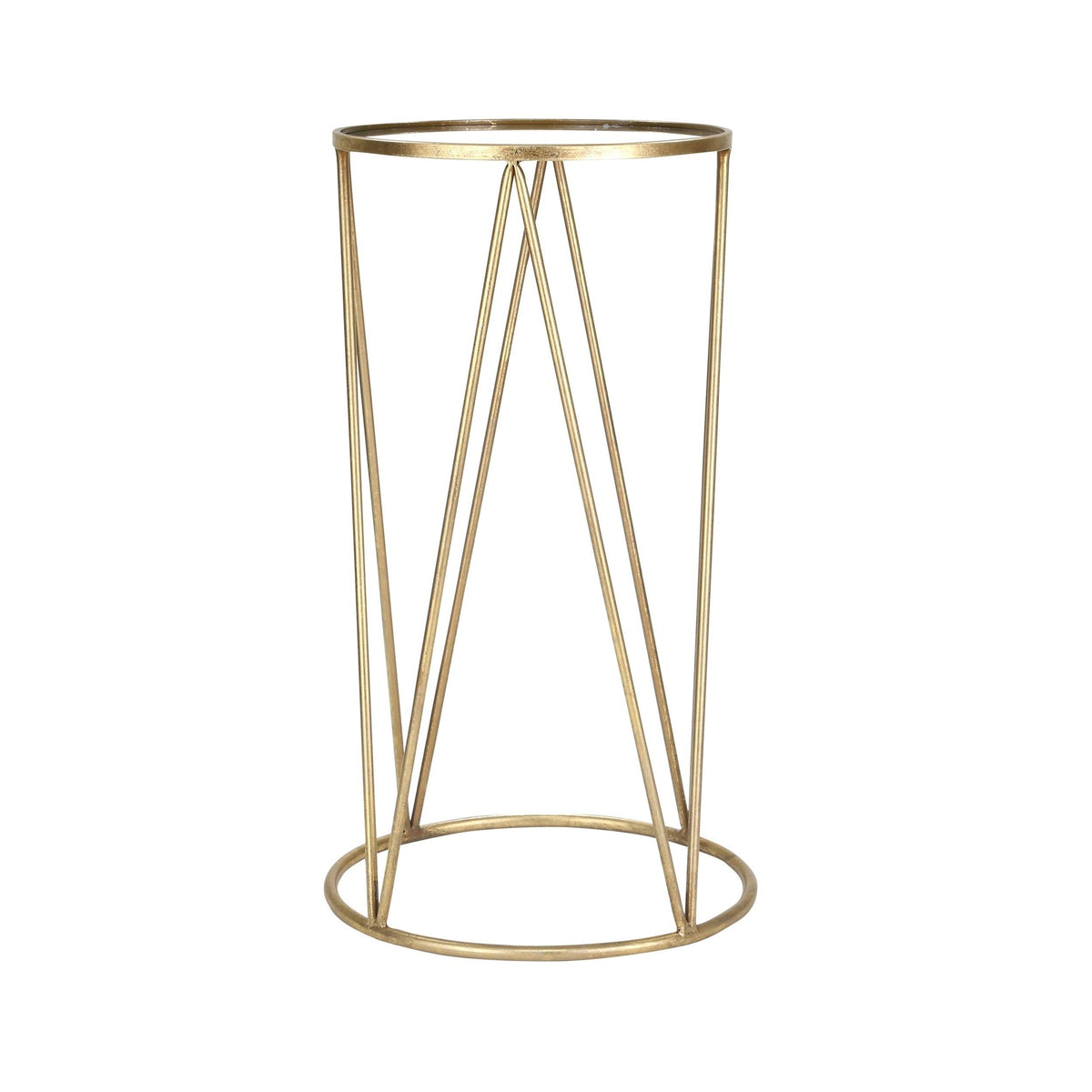 Metal Accent Table Set of 2 B88033