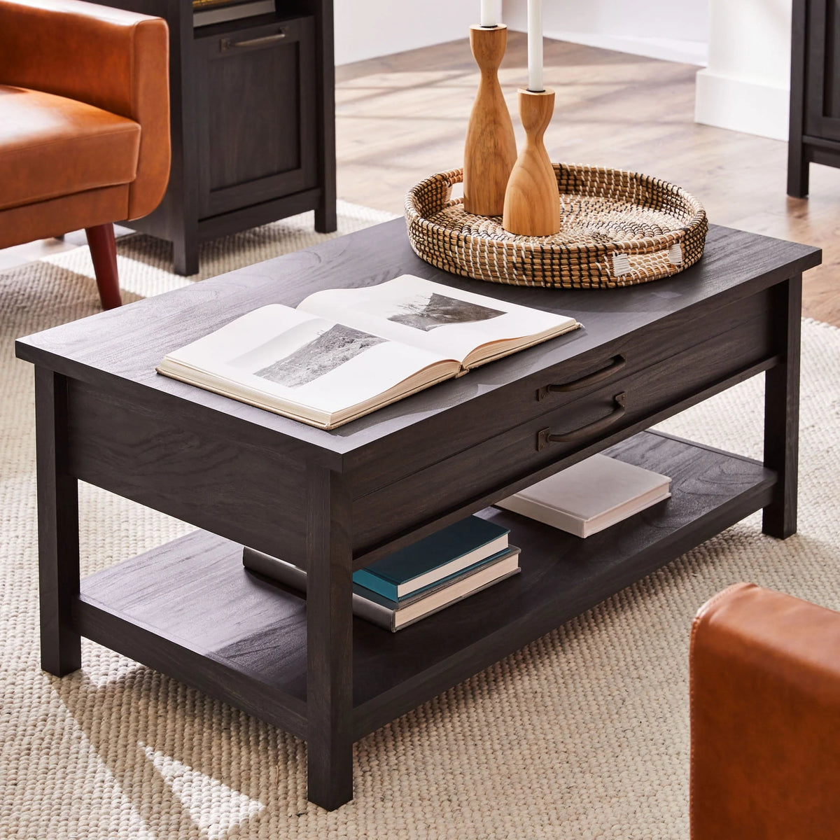 Rectangle Lift Top Coffee Table A779