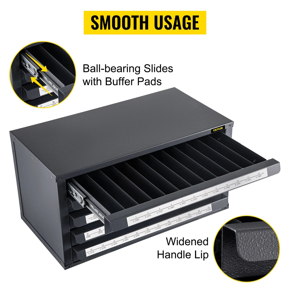 Five-Drawer Drill Bit Dispenser Cabinet Q79754