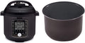 10-in-1 Slow Cooker with 8 Quart Ceramic Non Stick Inner Cooking Pot S824