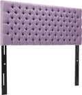 Light Purple Queen Full Upholstered Headboard K5308