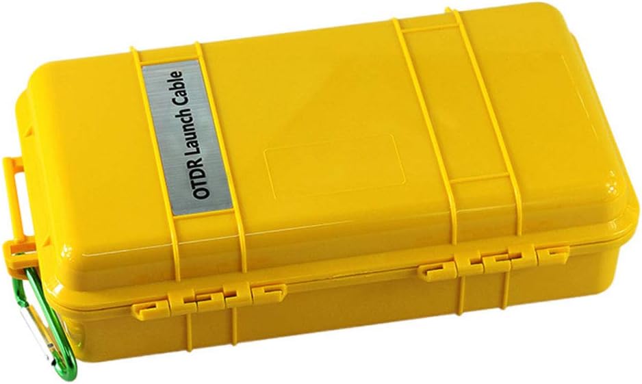 Fiber Optic OTDR Launch Cable Box Singlemode 9/125 SC/APC-LC/UPC Connector (1000M) W186648
