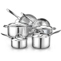 10-Piece Stainless Steel Cookware Set I396073