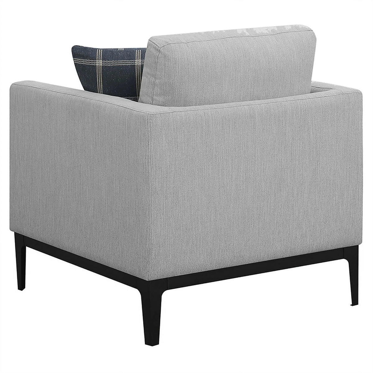 Light Gray 3-piece Fabric Living Room Set R582907