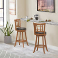 Brown Swivel Bar Stool M86877