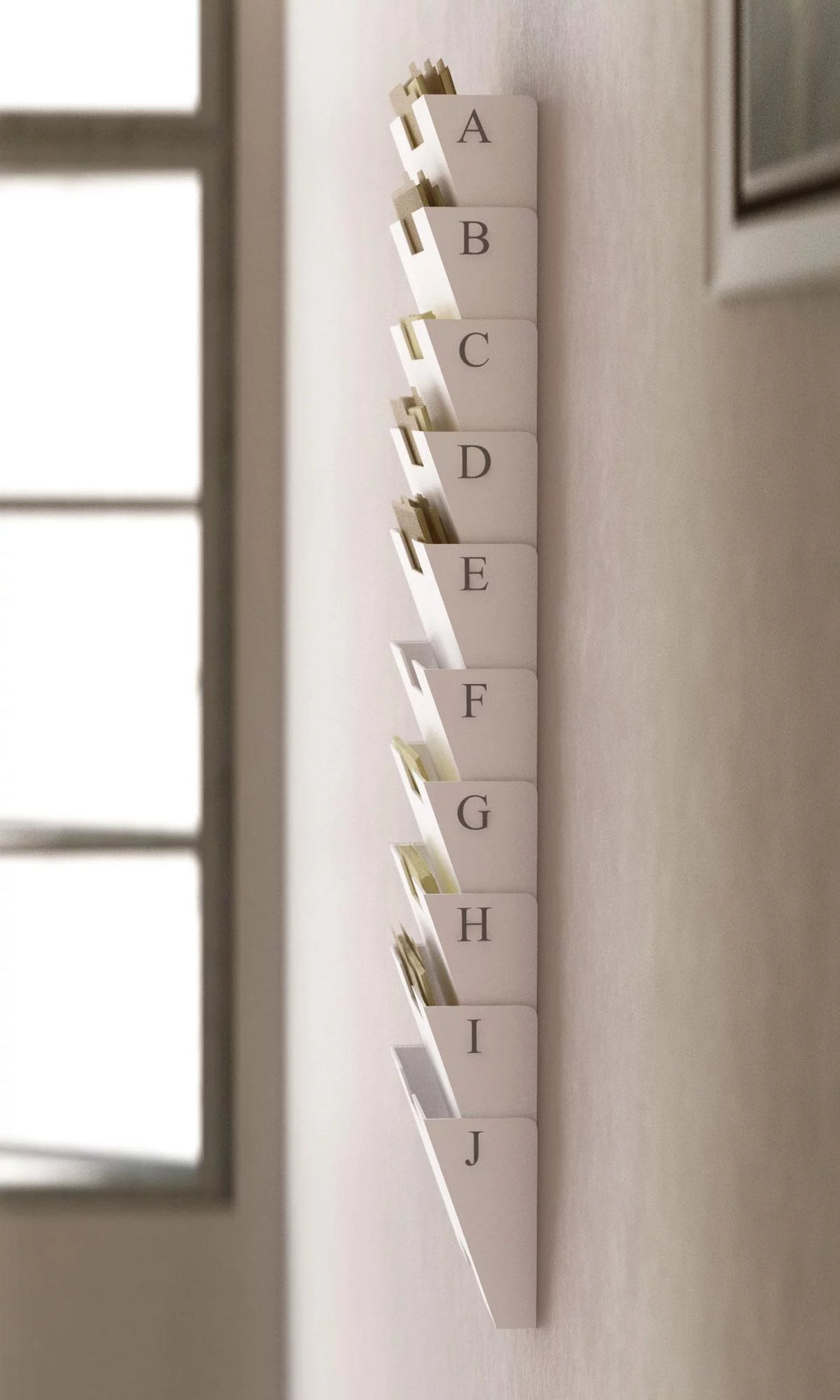 10 Pockets Hanging Wall File Organizer H137152