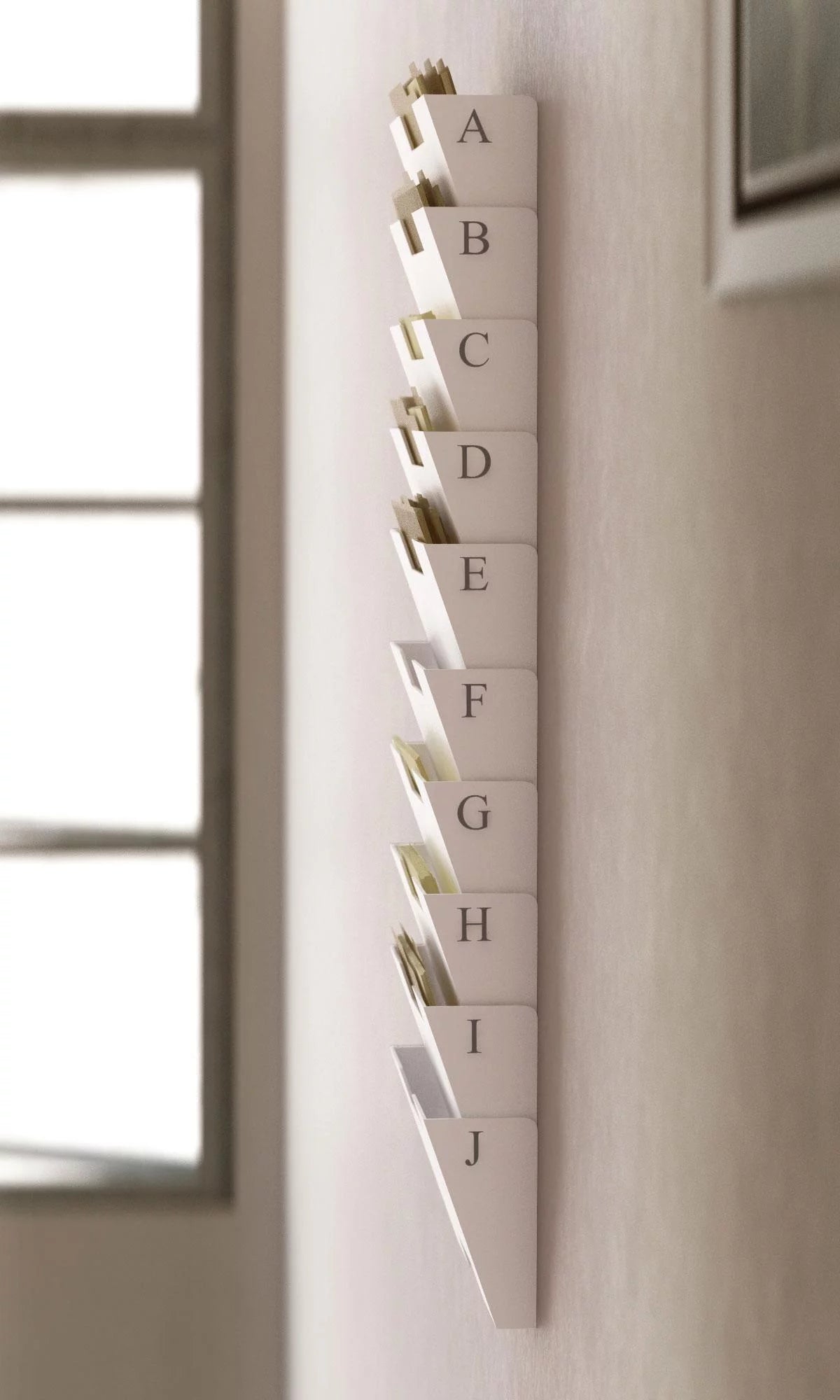10 Pockets Hanging Wall File Organizer H137152