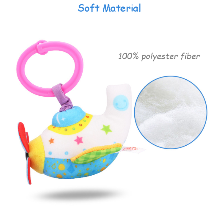 Hand Bell Rattle Toys Baby Bed Stroller Hanging Toys I800441