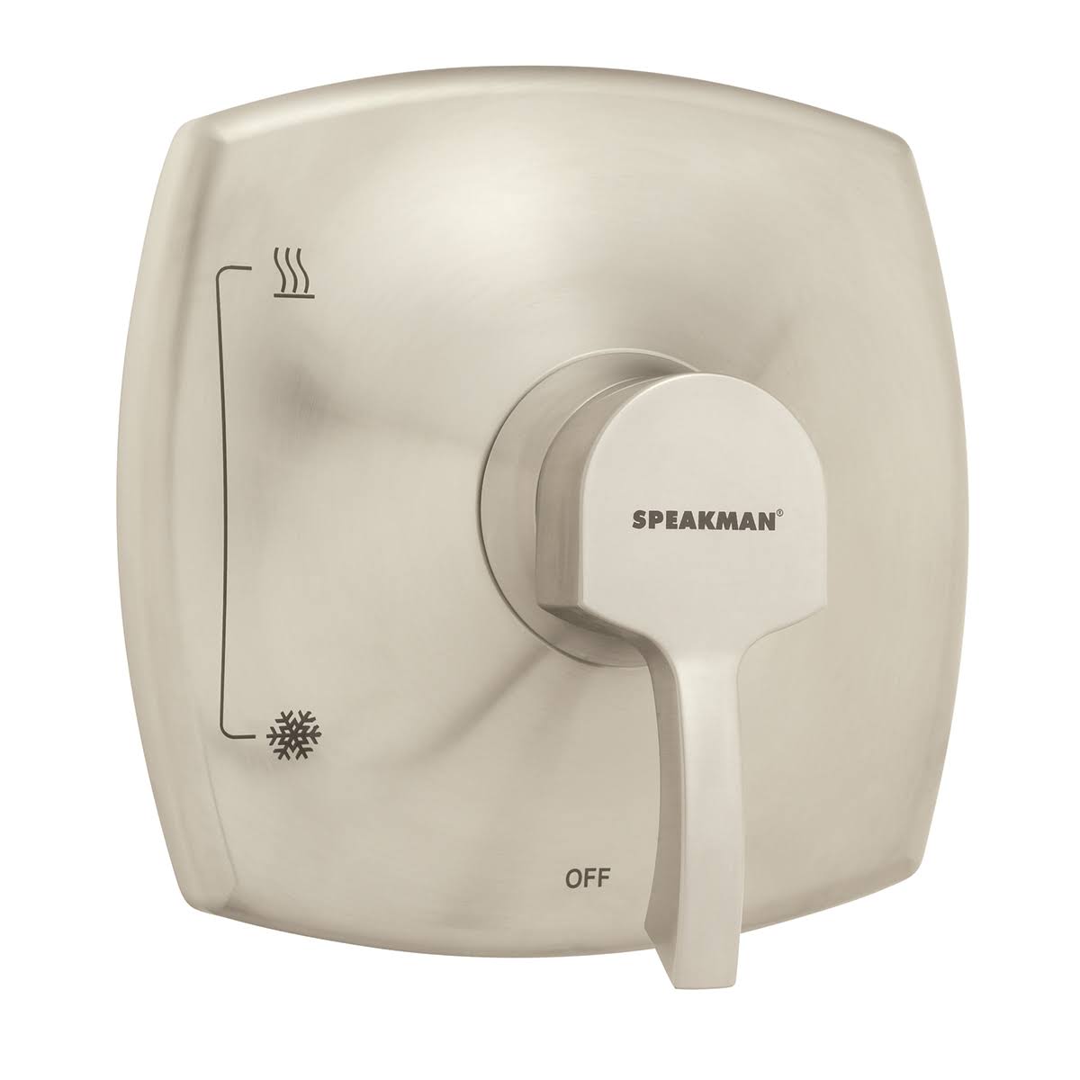 Brushed Nickel Pressure Balance Shower Valve and Trim S90945