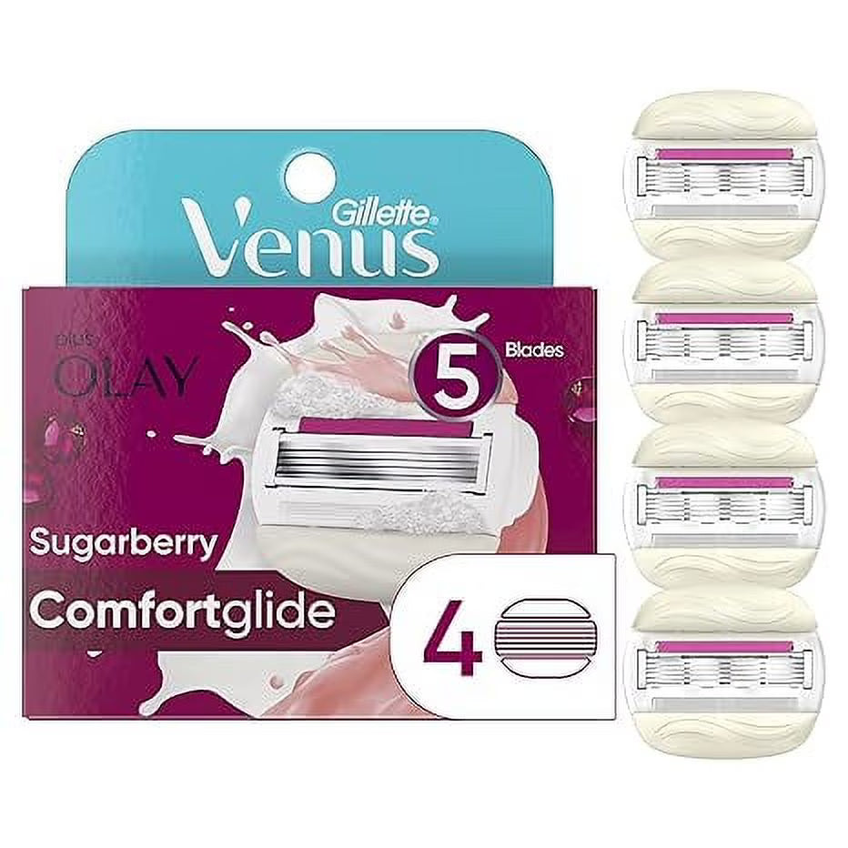 Sugarberry Razor Blade Refills, 4 Ea, 3 Pack B260