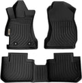 Black Floor Mats Replacement for Subaru Forester Front and Rear Car Carpet R1661