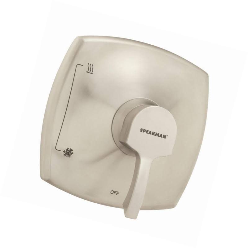 Brushed Nickel Pressure Balance Shower Valve and Trim S90945