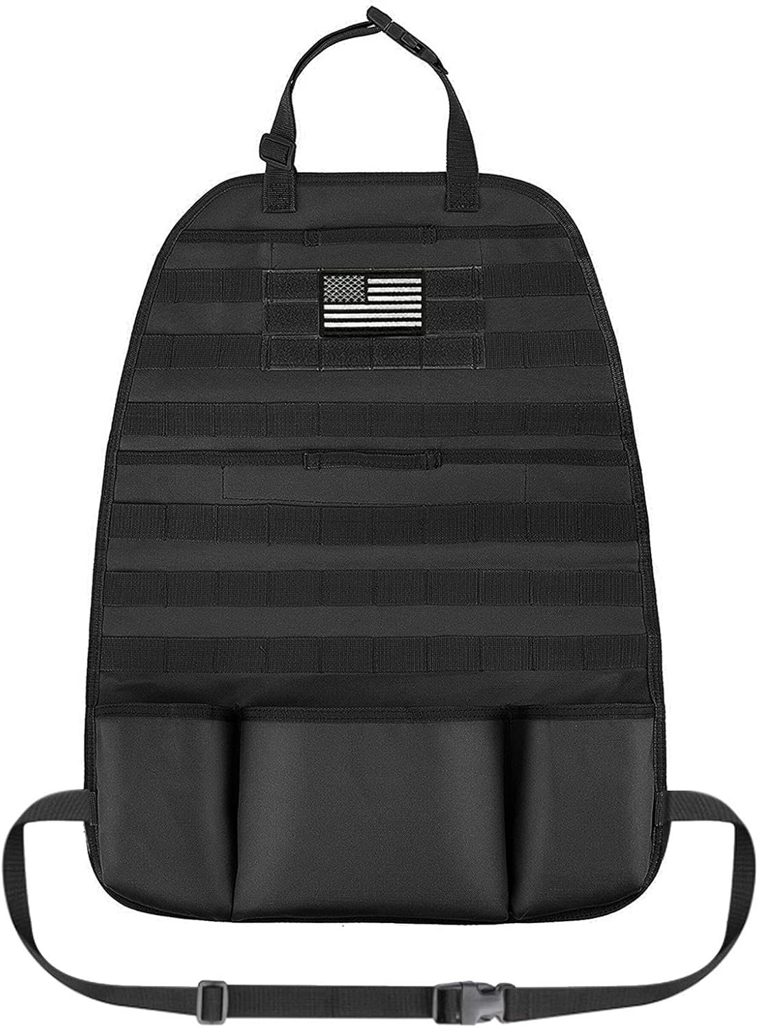 Tactical Molle Seat Back Organizer with Pouches V12677
