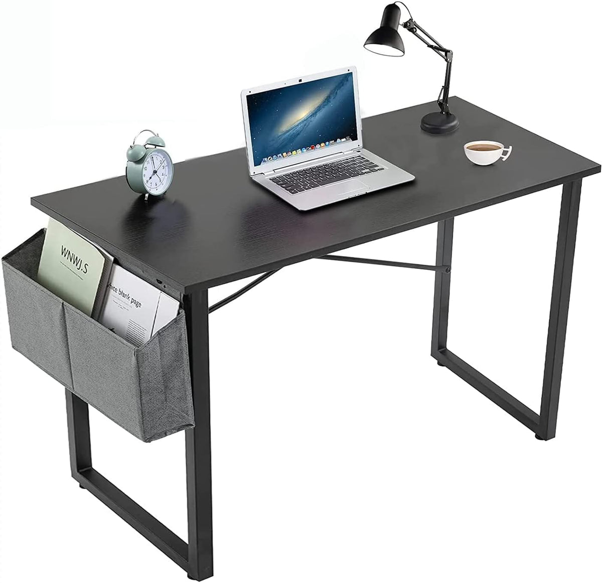 Brown 40 inch Desk with Storage Bag E85731