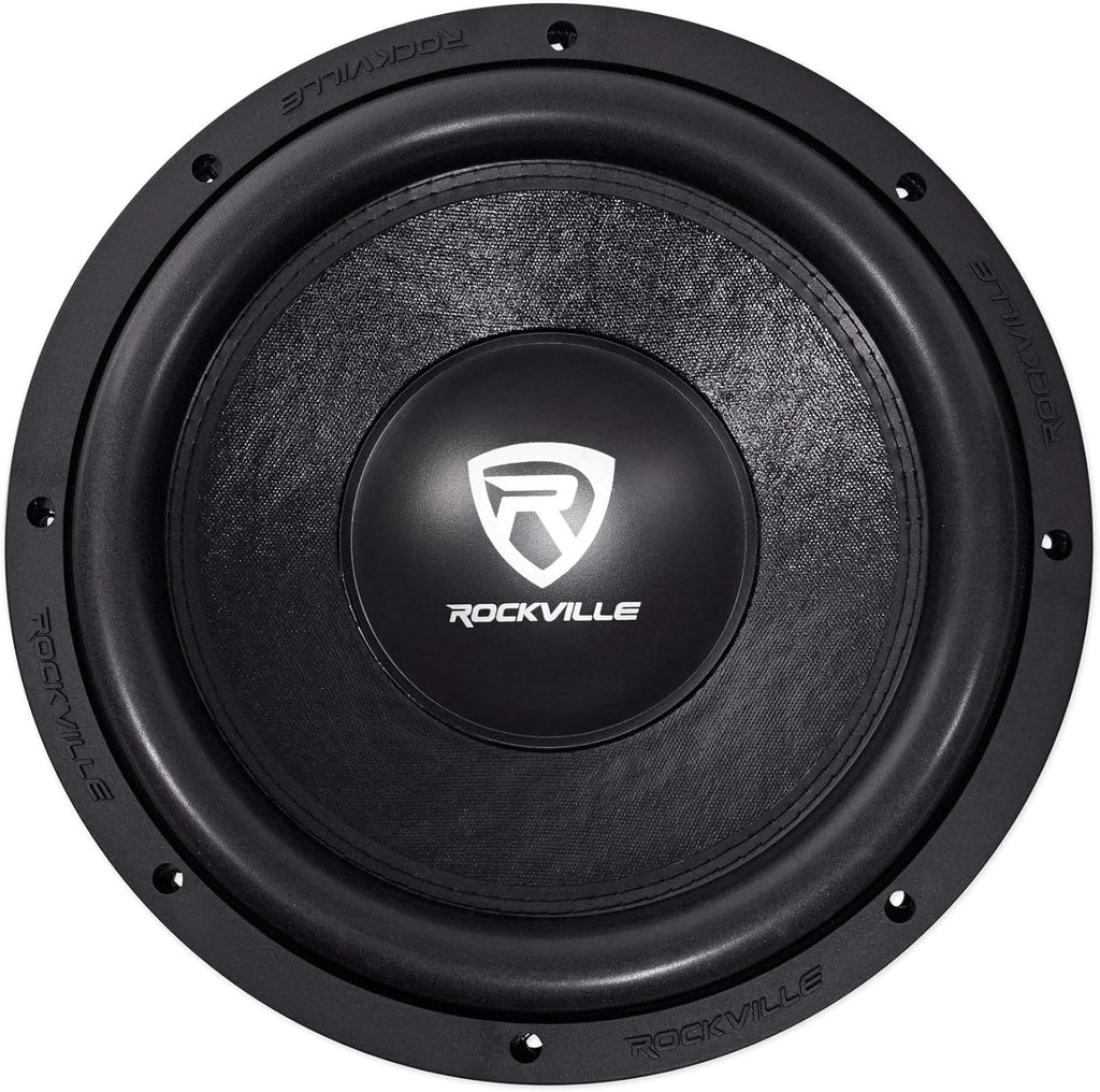 12 Car Audio Subwoofers with Sealed Sub Box Enclosure Z988145