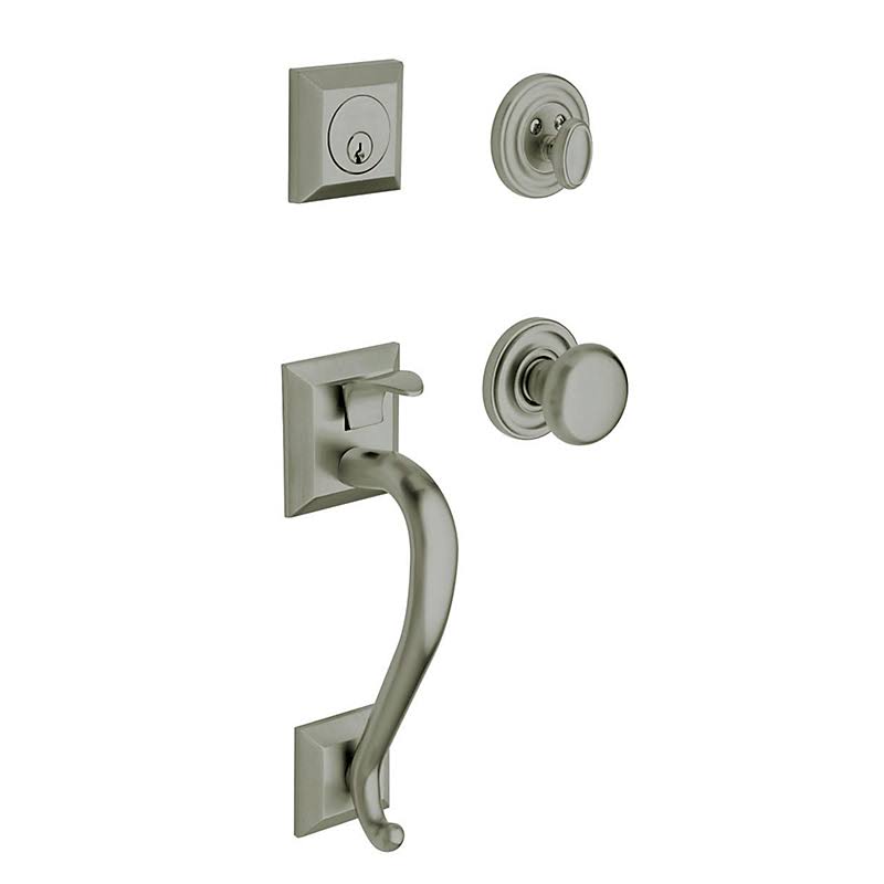 Satin Black Sectional Handleset Q10674
