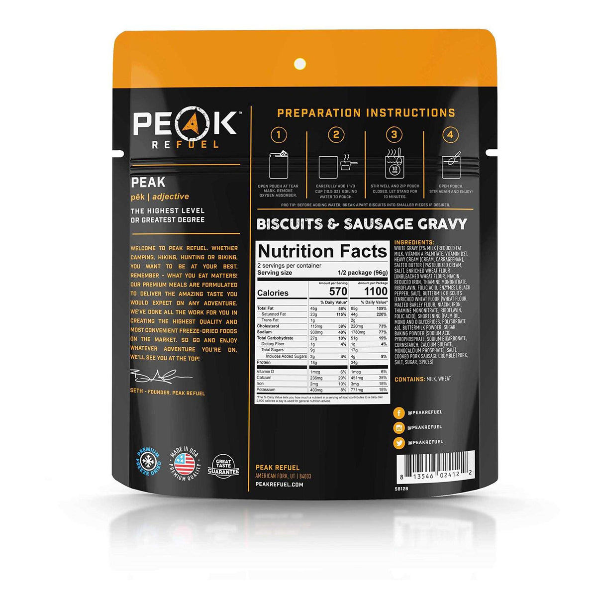 Biscuits & Sausage Gravy Pet Supplies N659