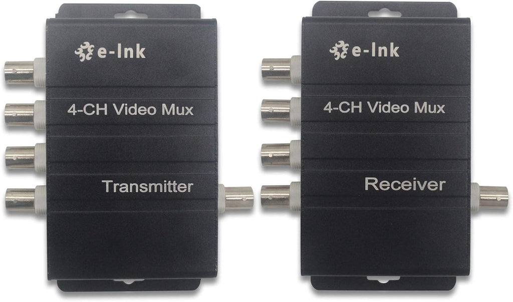 4 Channel Video Multiplexer over 1 Coaxial Cable I125216