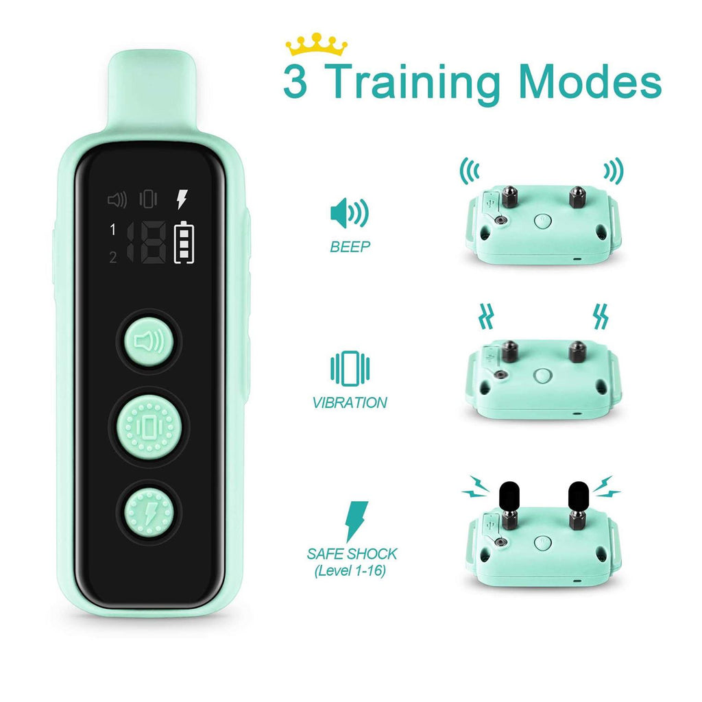 Waterproof Rechargeable Electric Dog Training Collar with Remote W751