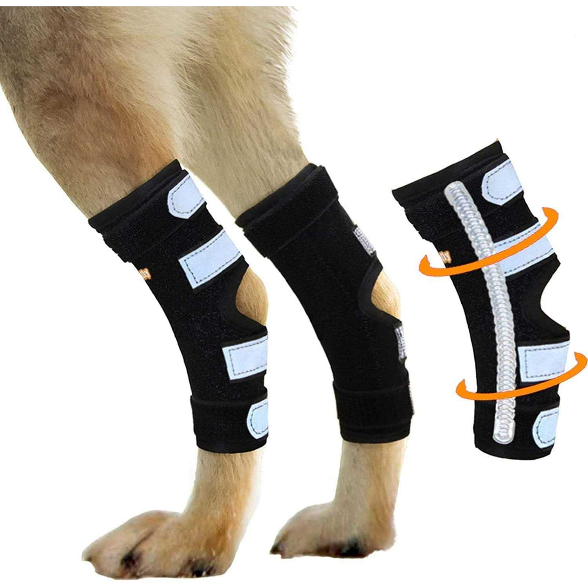 Dog Rear Leg Hock Metal Spring Strips L7690