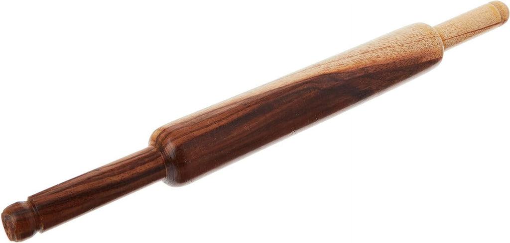 Manual Wooden Roti Chapati Tortilla Presser Maker With Rolling Pin, 10-Inch E8664
