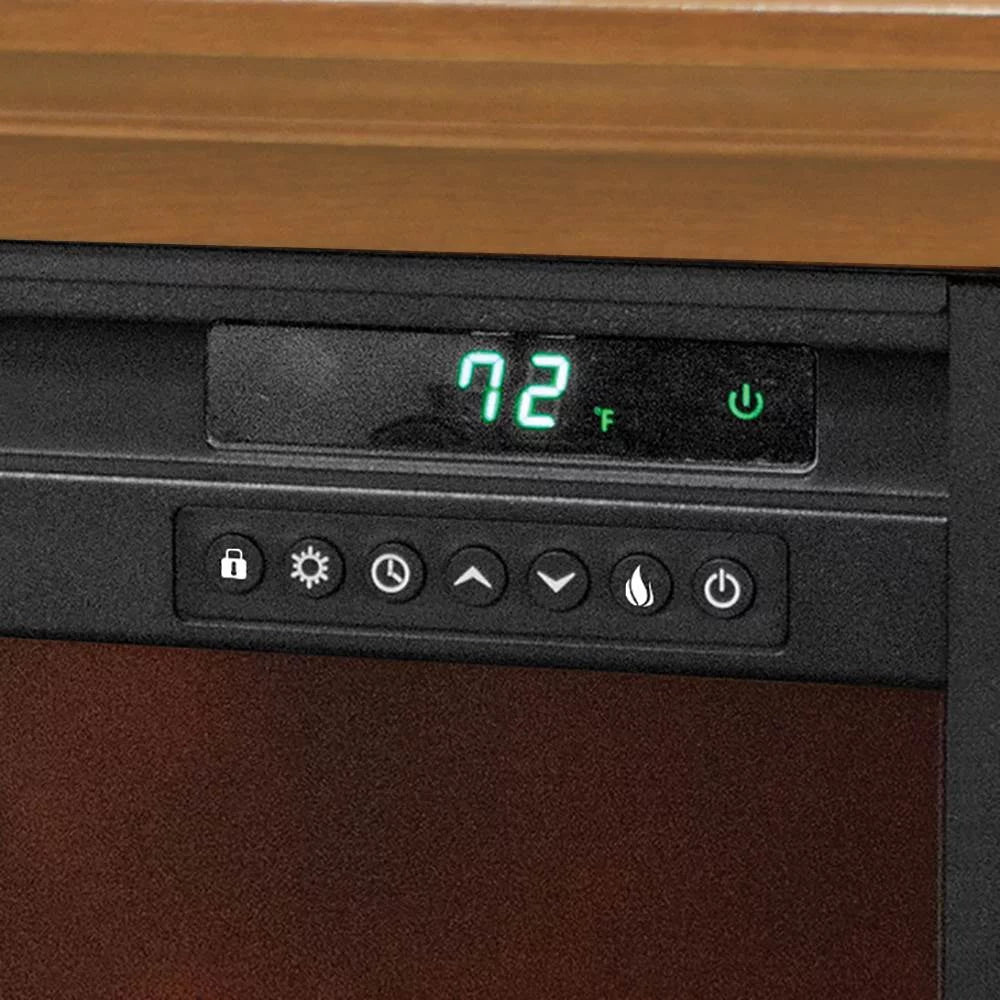 1500W Portable Electric Infrared Quartz Indoor Fireplace R825046
