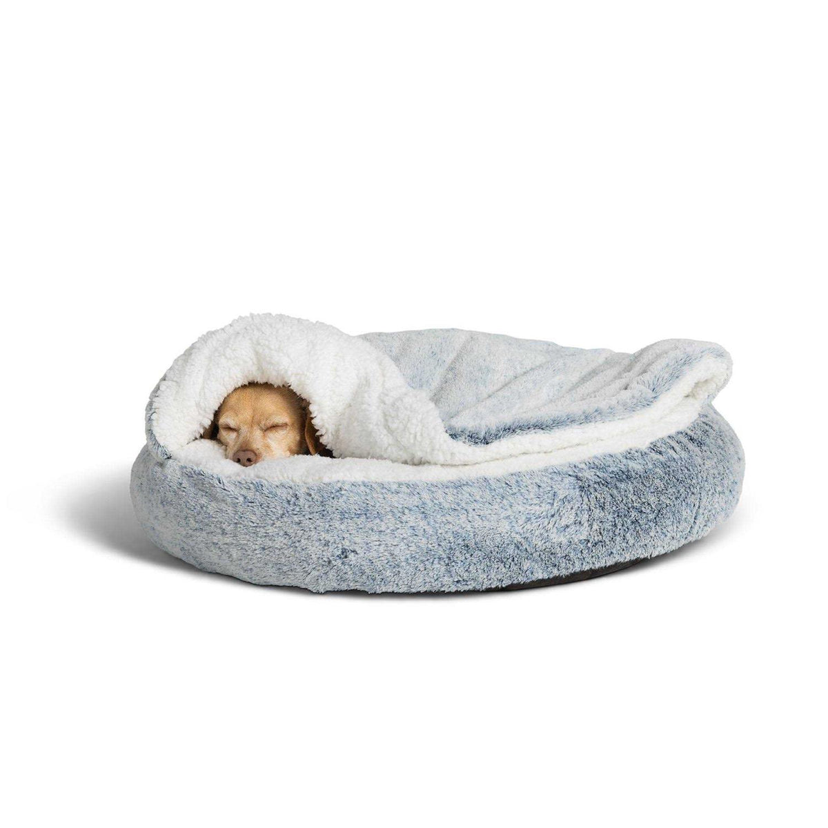 Faux Fur Snuggler Dog Bed B806593
