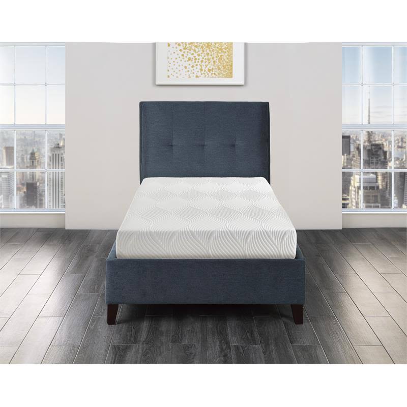 Twin Gel-Infused Memory Foam Mattress A7653