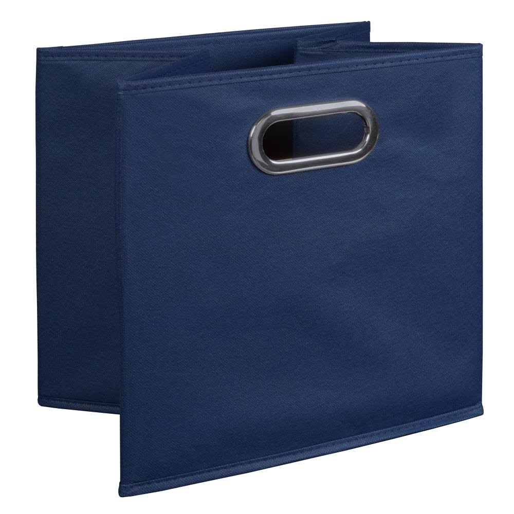 Cherry/Blue 3 Full Cubes/6 Half Cubes Storage Set with Foldable Storage Bins N1080