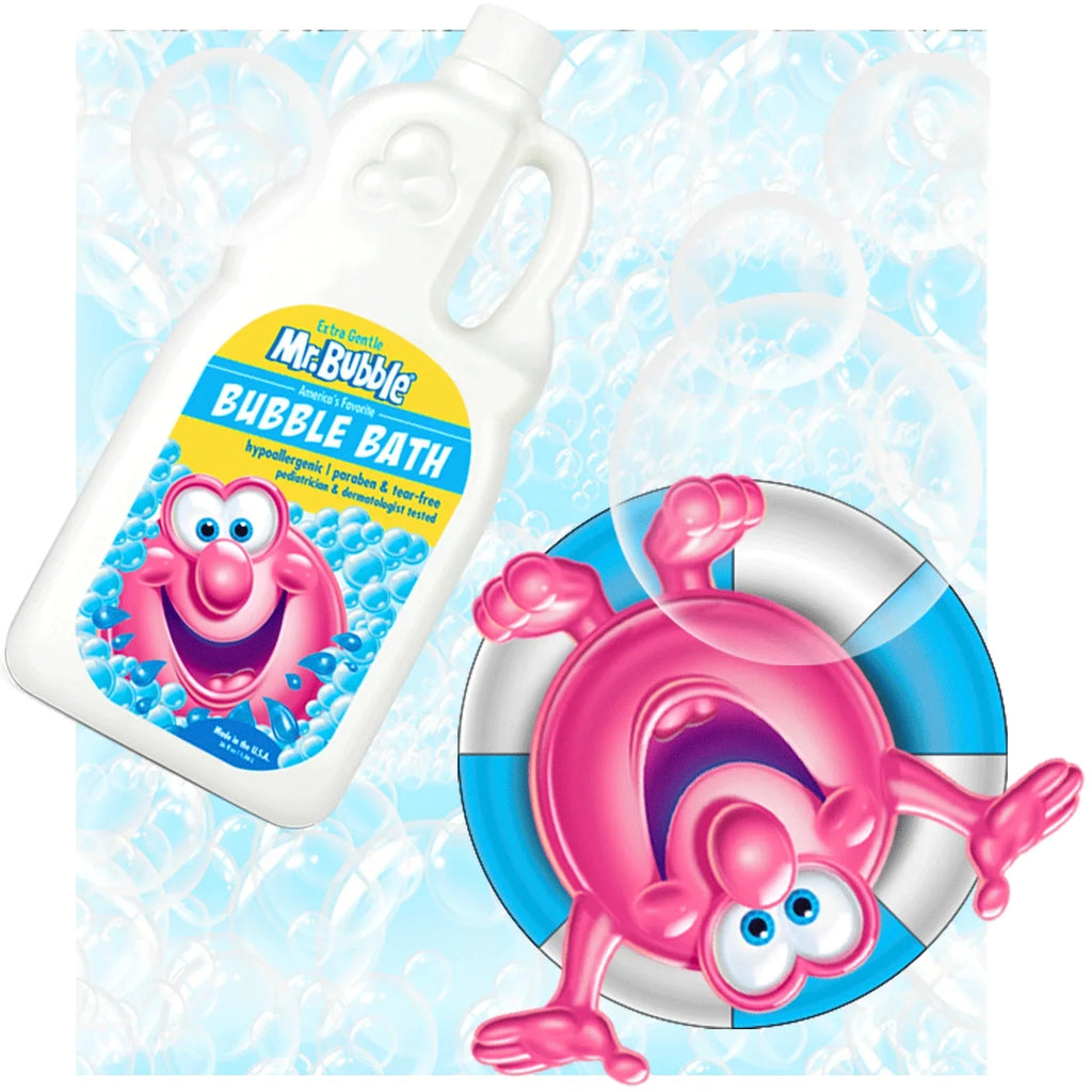 Extra Gentle Bubble Bath, Dye and Fragrance Free, 16 fl oz V374